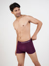 Men's Modal Elastane Trunk (Wine)
