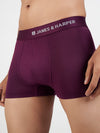 Men's Modal Elastane Trunk (Wine)