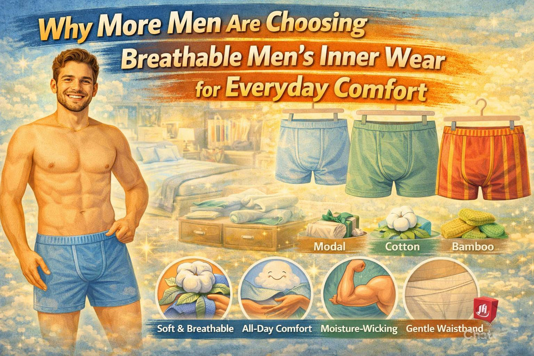 Why More Men Are Choosing Breathable Men's Inner Wear for Everyday Comfort