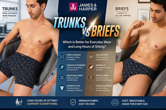Trunks vs Briefs: Which Is Better for Everyday Wear and Long Hours of Sitting?