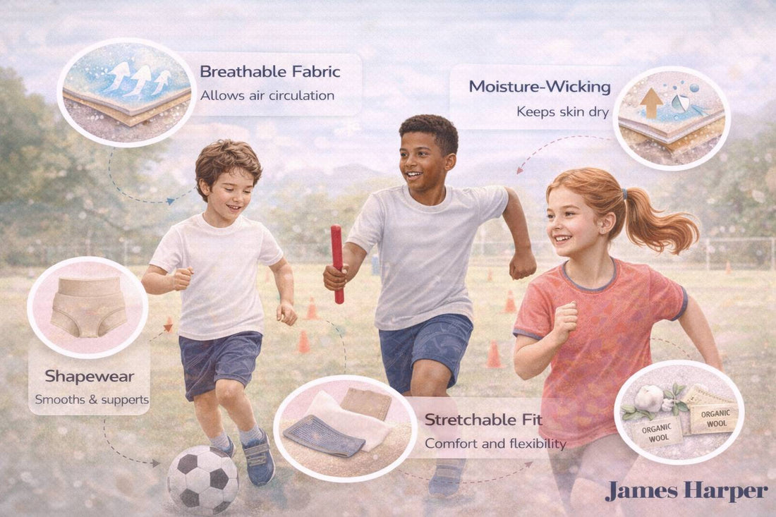 Choosing the Best Inner Wear for Active Kids and Sports Days