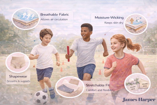 Choosing the Best Inner Wear for Active Kids and Sports Days