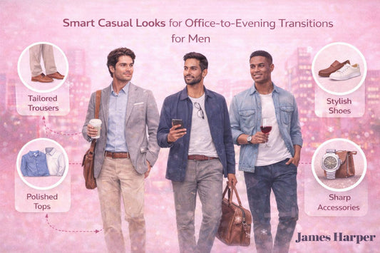 Smart Casual Looks for Office-to-Evening Transitions for Men