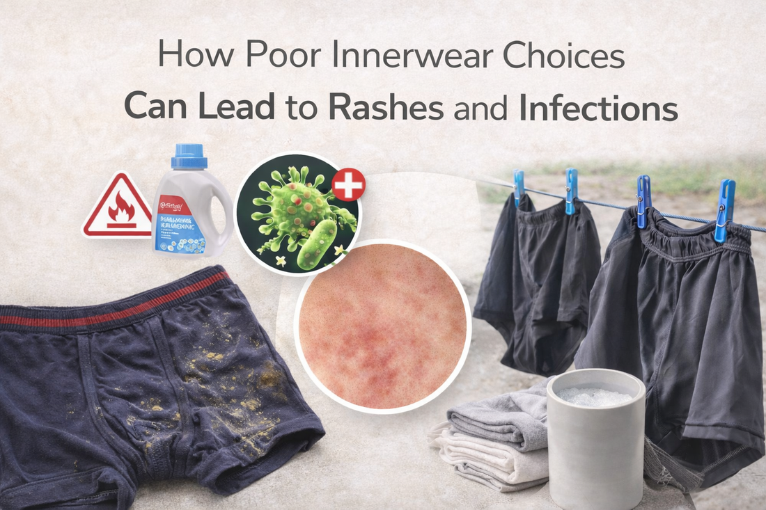 How Poor Innerwear Choices Can Lead to Rashes and Infections
