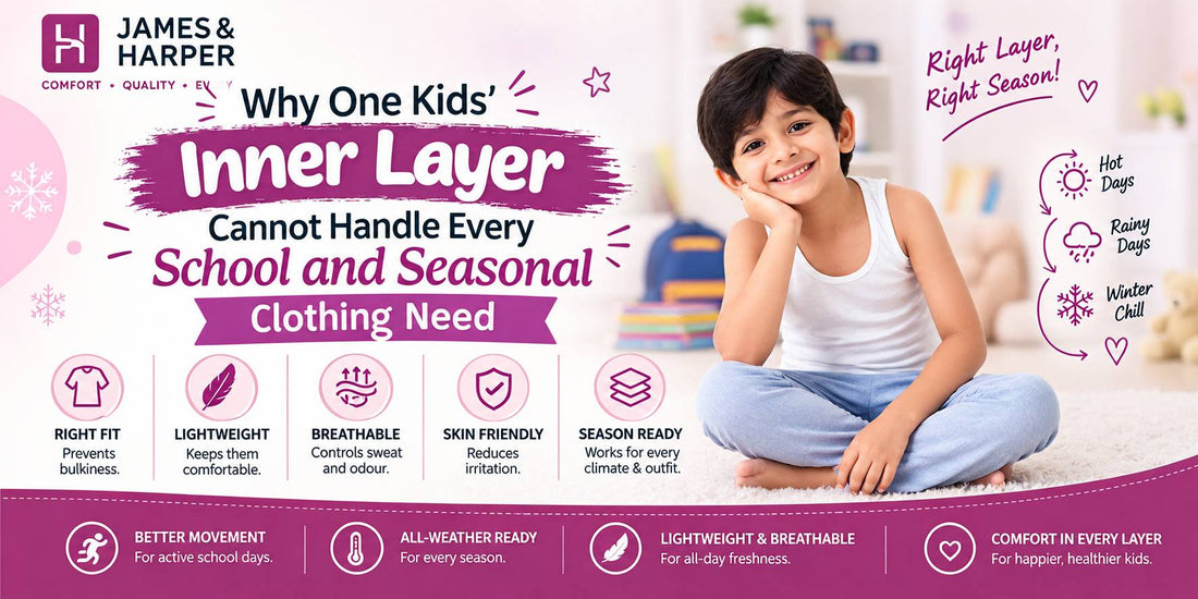 Why One Kids’ Inner Layer Cannot Handle Every School and Seasonal Clothing Need