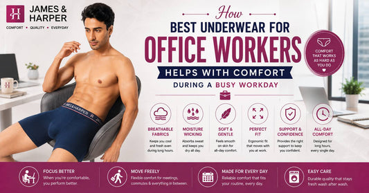 How Best Underwear for Office Workers Helps With Comfort During a Busy Workday