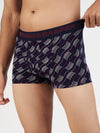 Men's Combed Cotton Spandex Printed Trunk (p6)