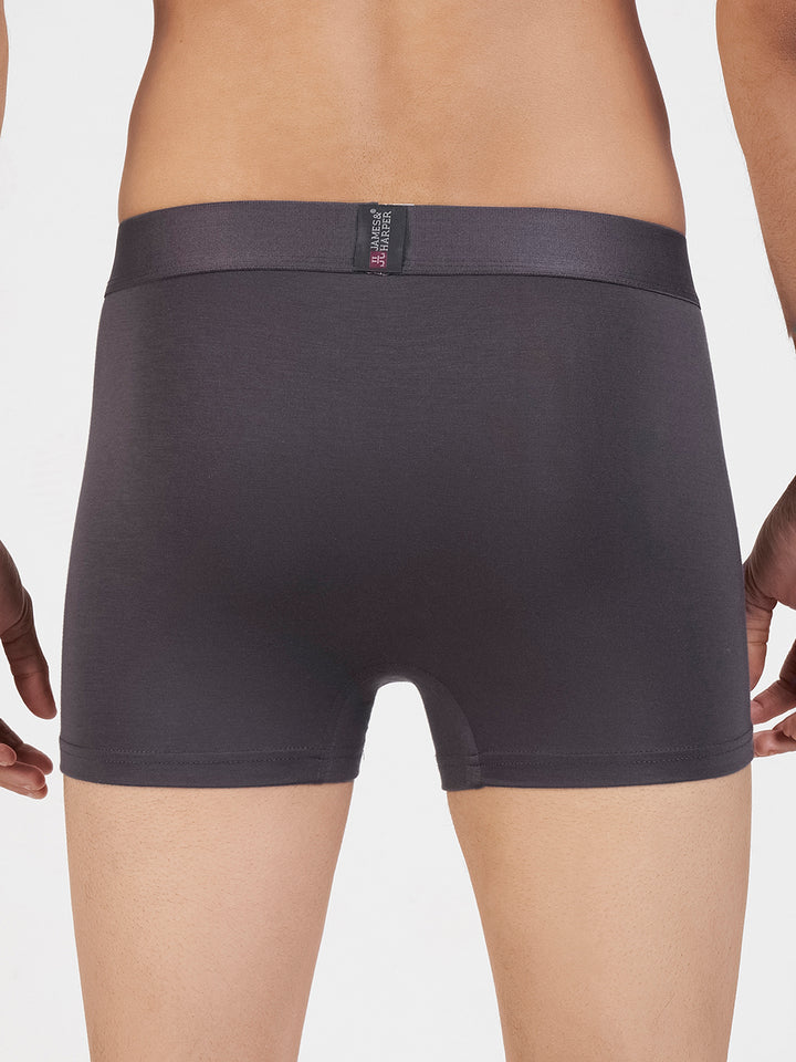 Men's Modal Elastane Trunk (Dark Grey)
