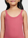 Girl's Super Combed Cotton Slip (Bridal Rose)