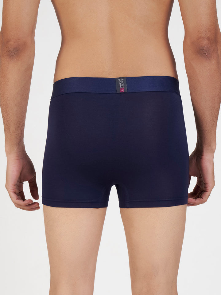 Men's Modal Elastane Trunk (Navy Blue)