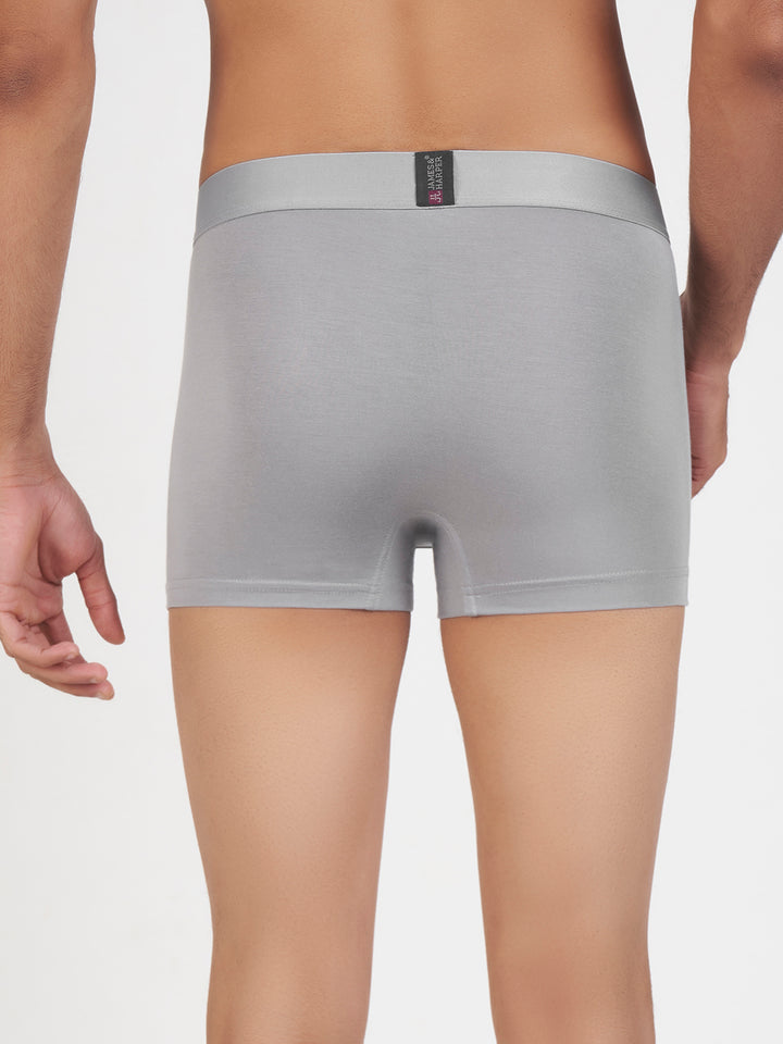Men's Modal Elastane Trunk (Silver)