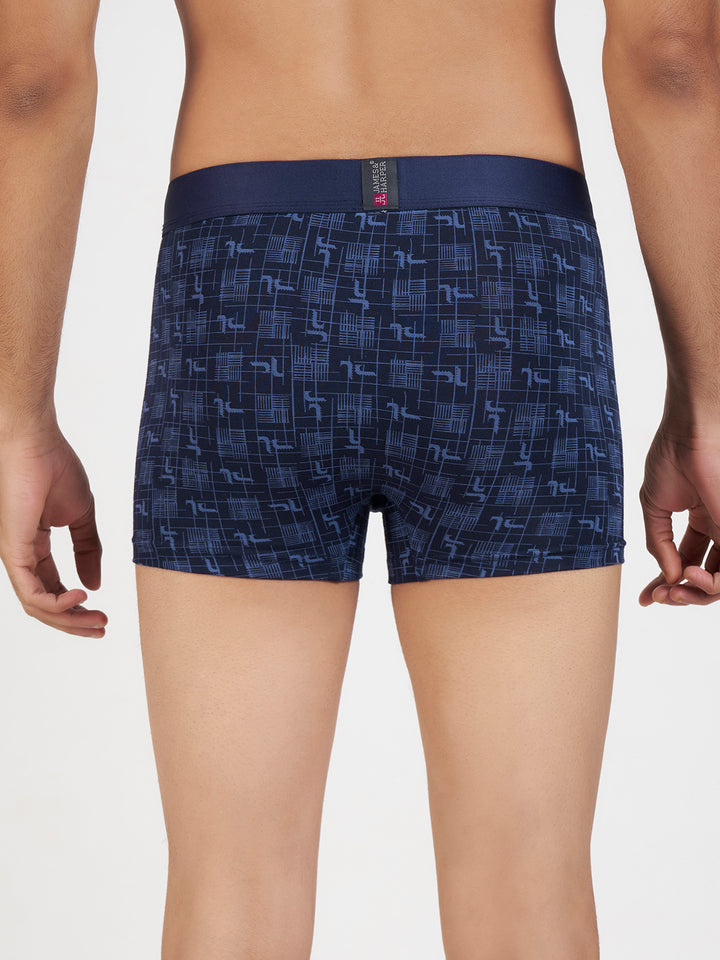 Men's Modal Elastane Printed Trunk (p1)