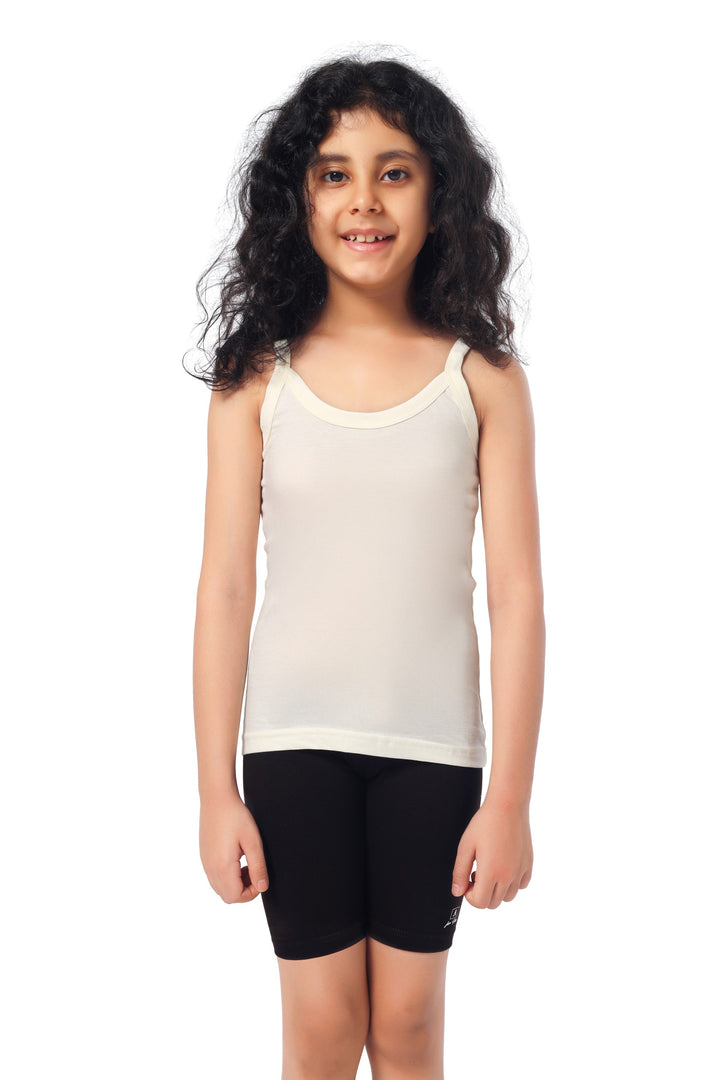 Girl's Super Combed Cotton Slip (Lavender)
